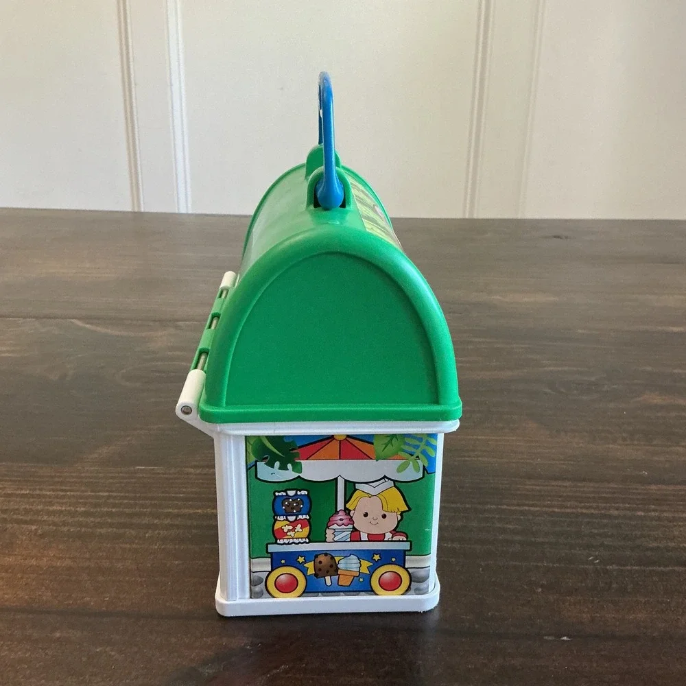 2008 Mattel Fisher Price Little People Zoo Lunch Box Storage Case Only Empty